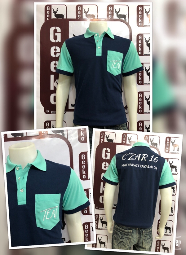 ผลิตเสื้อโปโล ตามแบบ ปัก สกรีน