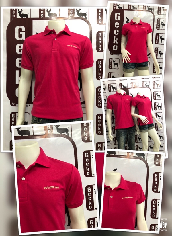 ผลิตเสื้อโปโล ตามแบบ ปัก สกรีน
