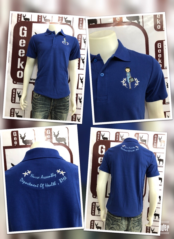 ผลิตเสื้อโปโล ตามแบบ ปัก สกรีน