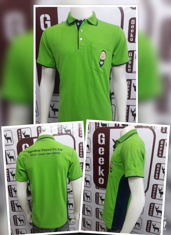 ผลิตเสื้อโปโล ตามแบบ ปัก สกรีน