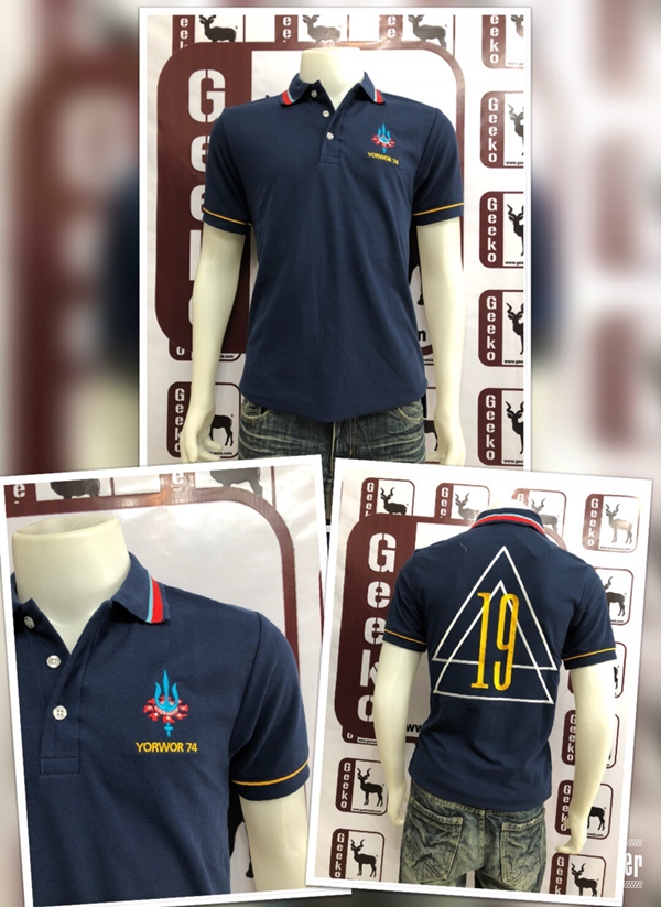 ผลิตเสื้อโปโล ตามแบบ ปัก สกรีน