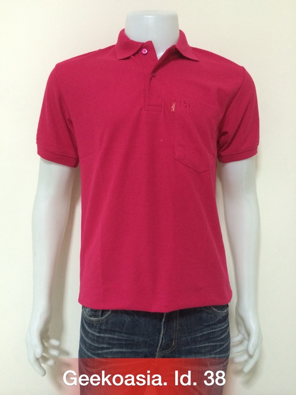 เสื้อโปโลชายสีบานเย็น
