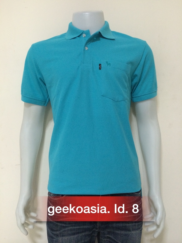 เสื้อโปโลชายสีเขียวฝรั่ง