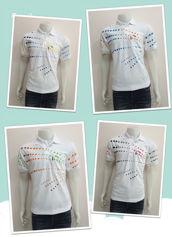 เสื้อโปโลพิมพ์ลายสปอร์ต